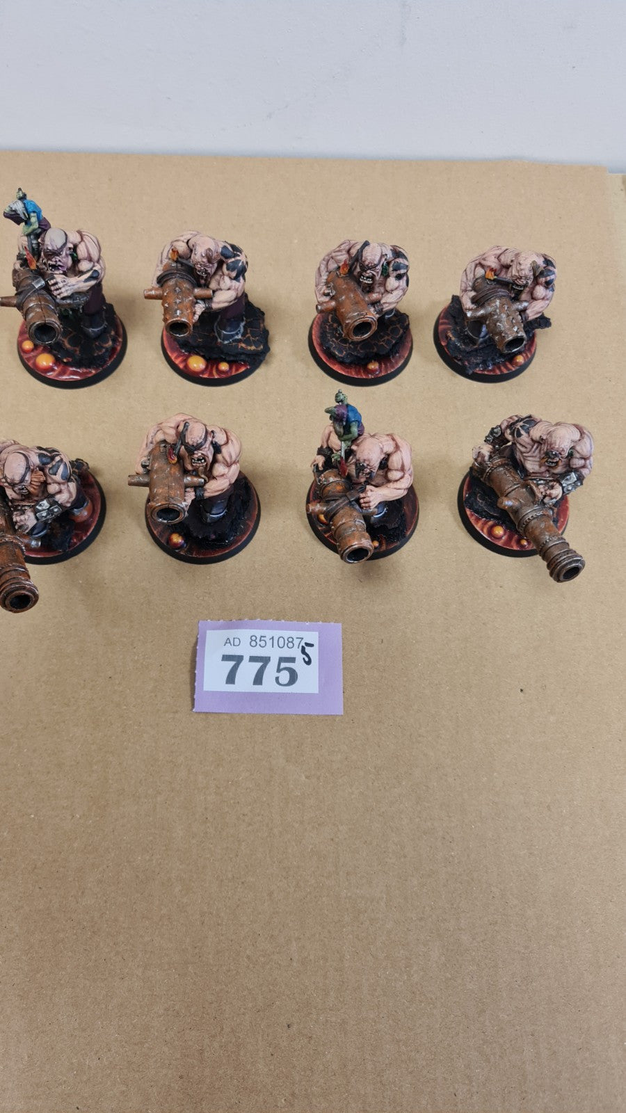 Warhammer Aos Ogor Mawtribe Leadbelchers X 8 Well Painted