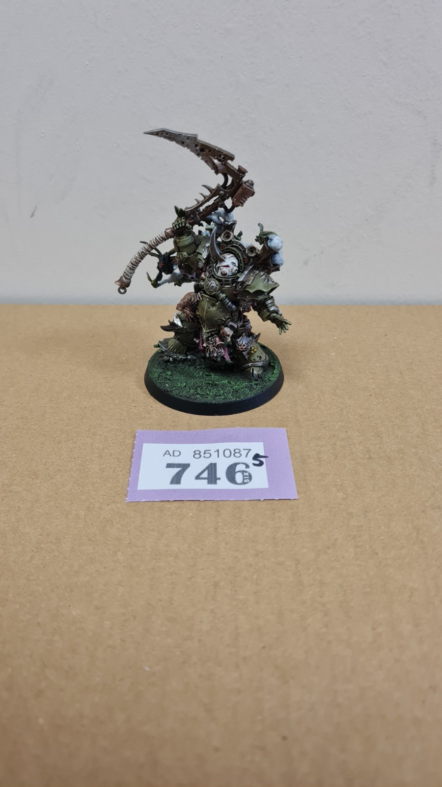 Warhammer 40k Death Guard Typhus Herald Of The Plague Well Painted