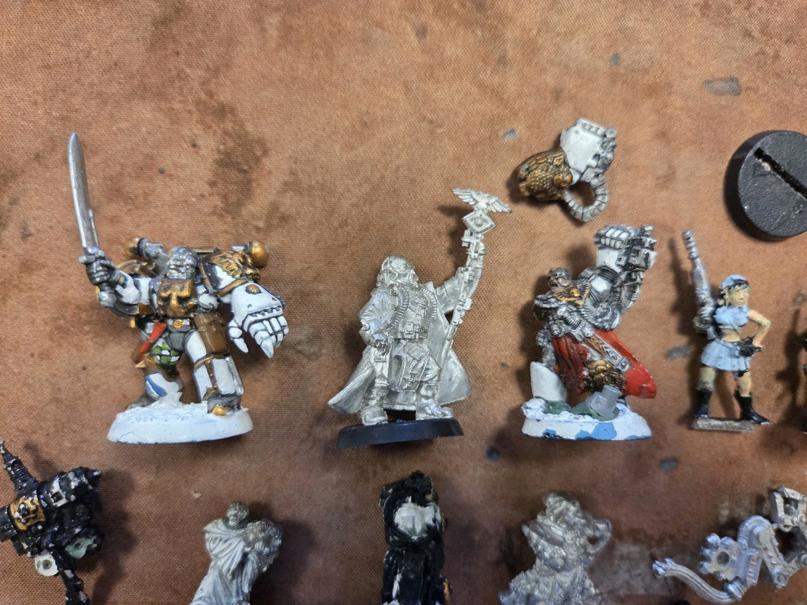 Warhammer 40k Space Marine/astra Militarum Metal Bundle