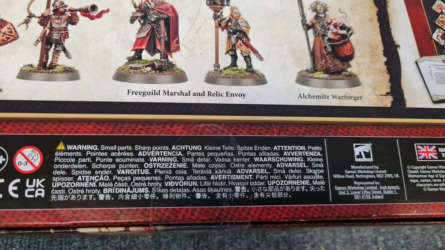 Warhammer Aos Cities Of Sigmar Army Box Sealed