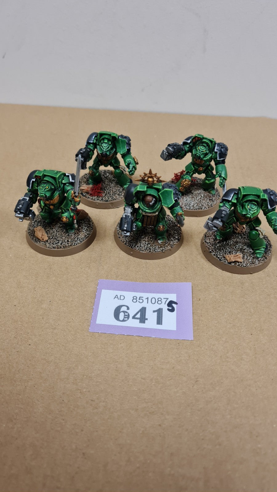 Warhammer 40k Space Marine Terminators X 5