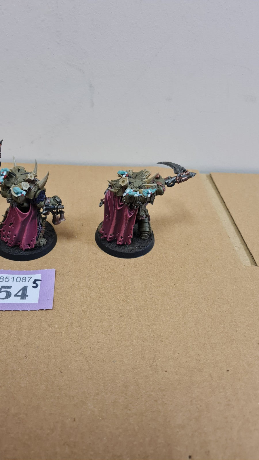 Warhammer 40k Deathguard Deathshroud Terminators Well Painted