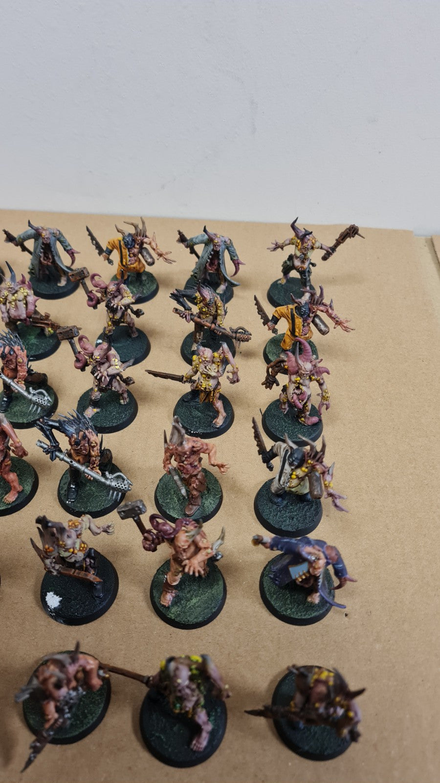 Warhammer 40k Death Guard Pox Walkers X 40 Nicely Painted