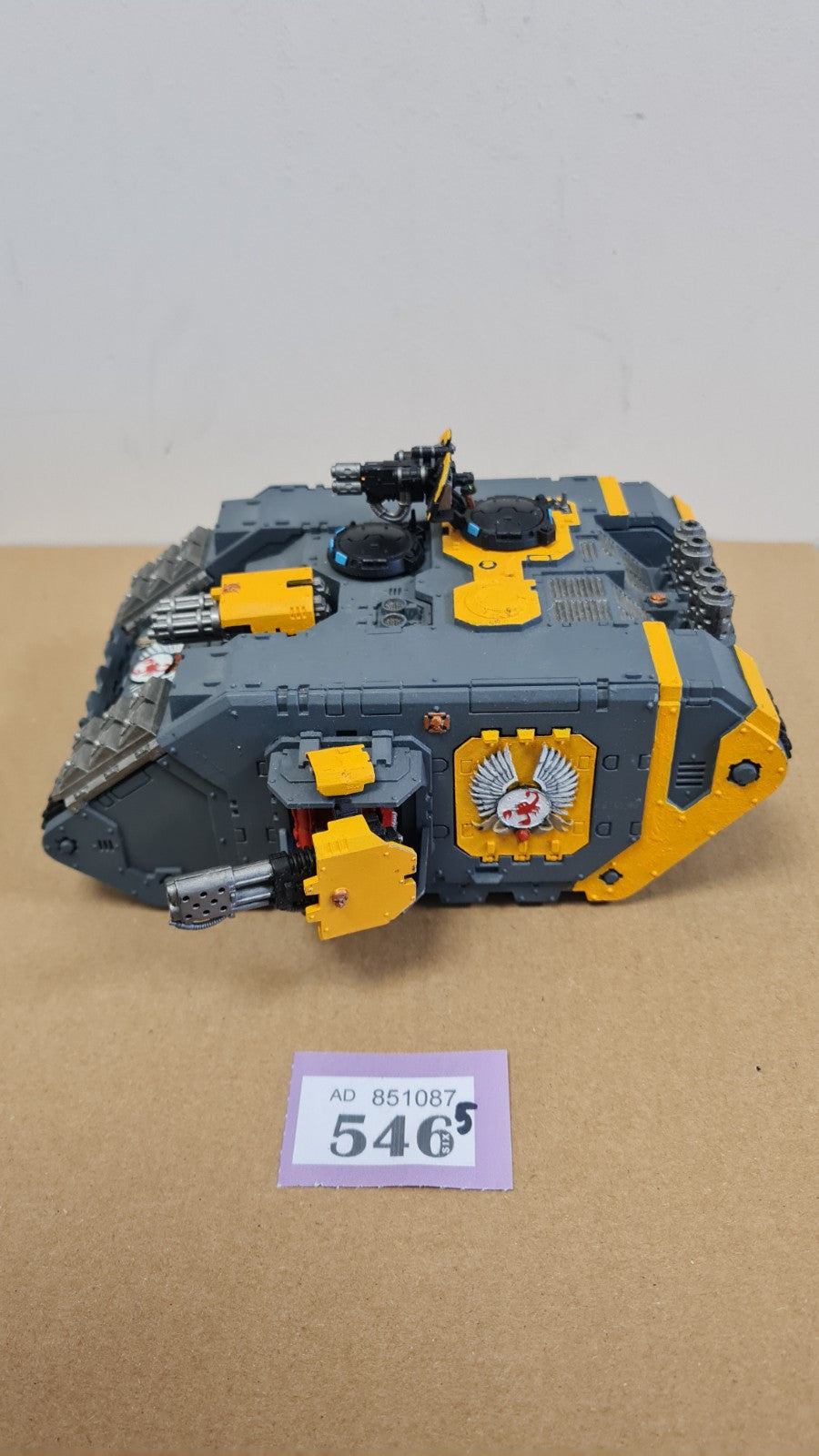 Warhammer 40k Space Marine Land Raider Redeemer With Red Scorpion Doors