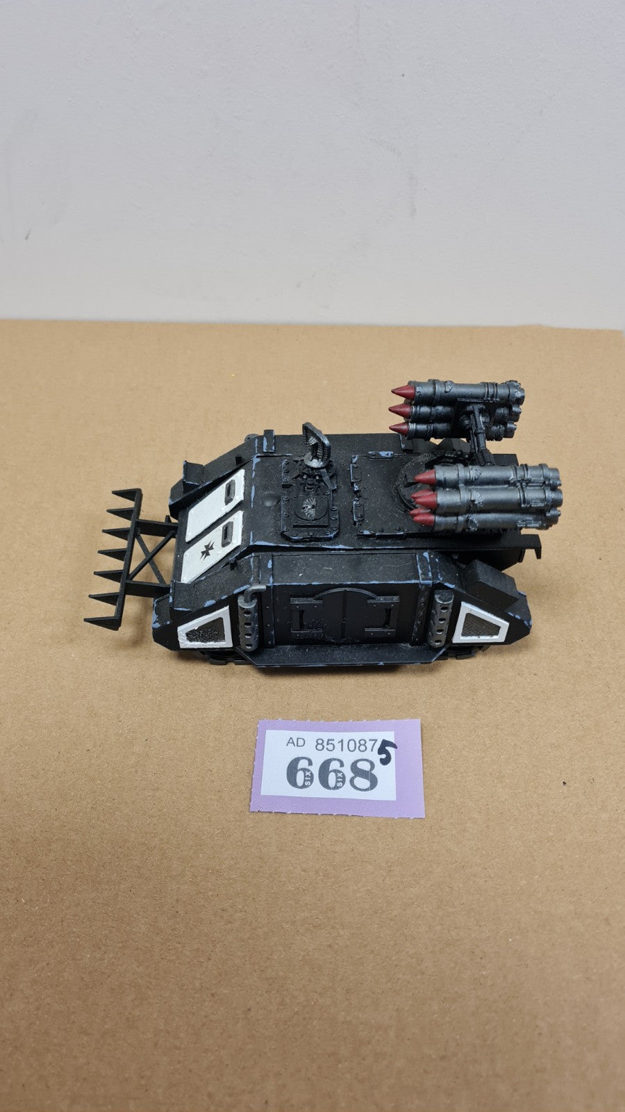 Warhammer 40k Space Marine Whirlwind Tank Metal