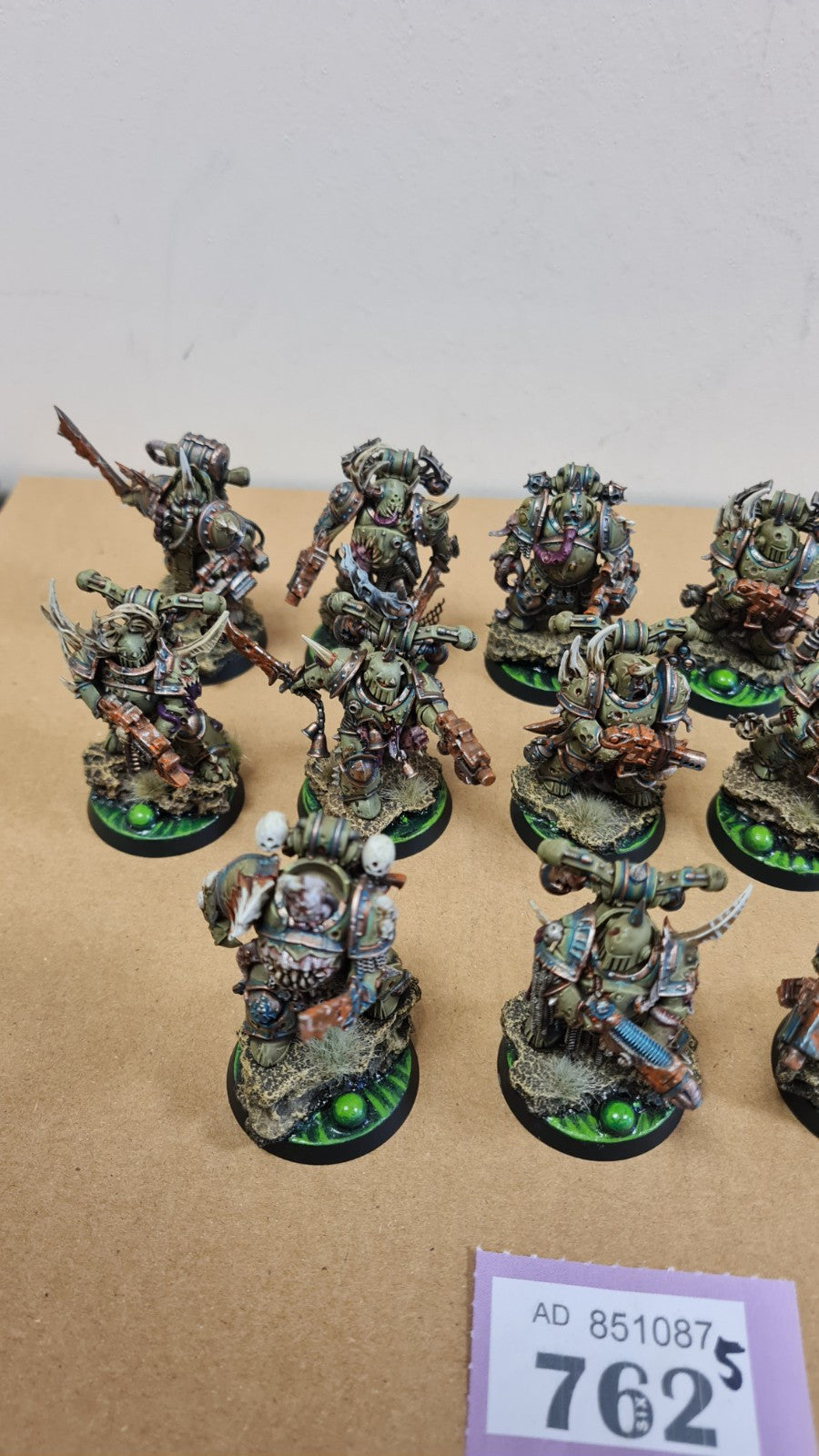 Warhammer 40k Death Guard Plague Marines X 13 Well Painted