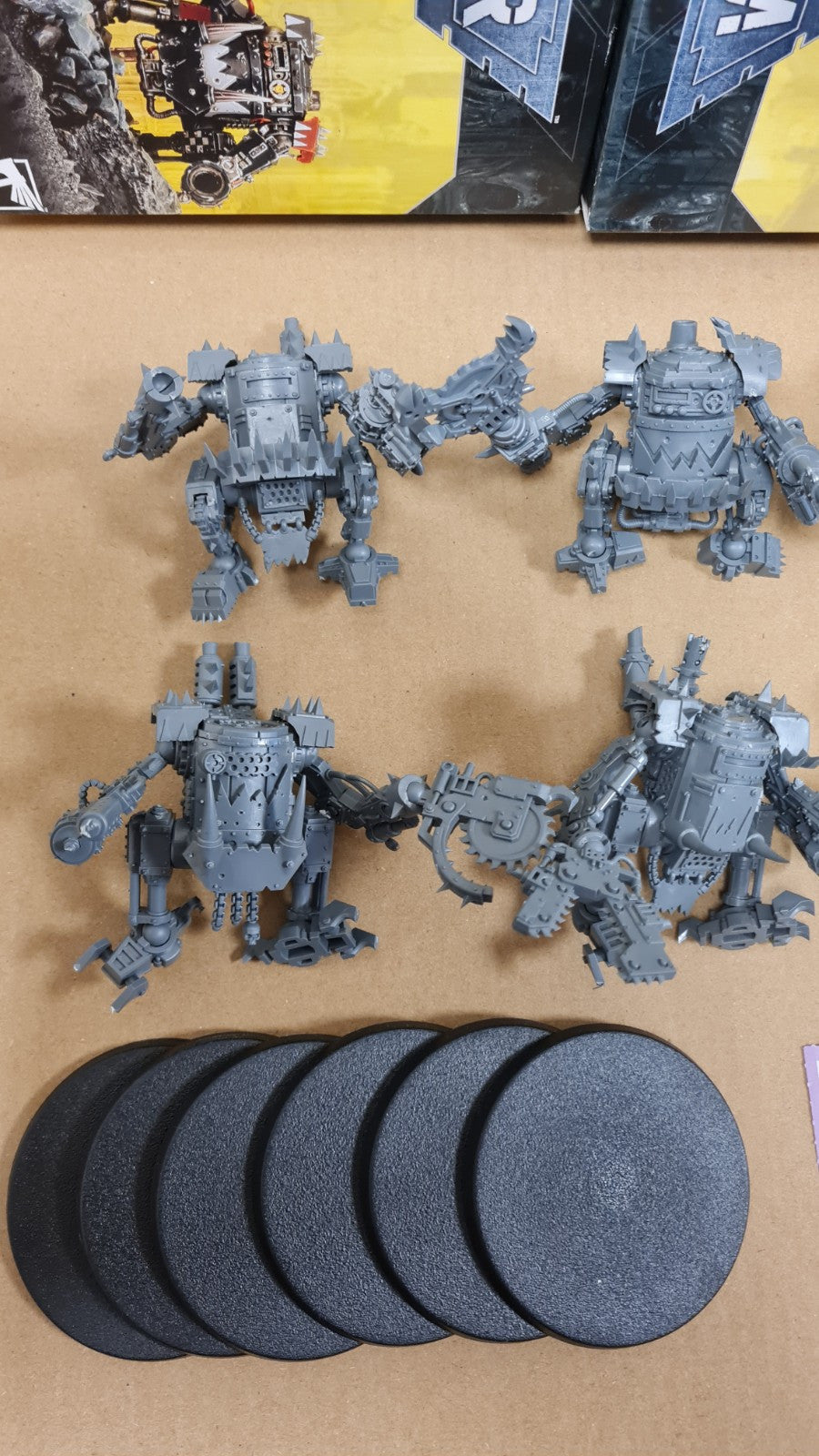 Warhammer 40k Ork Killa kans X 6