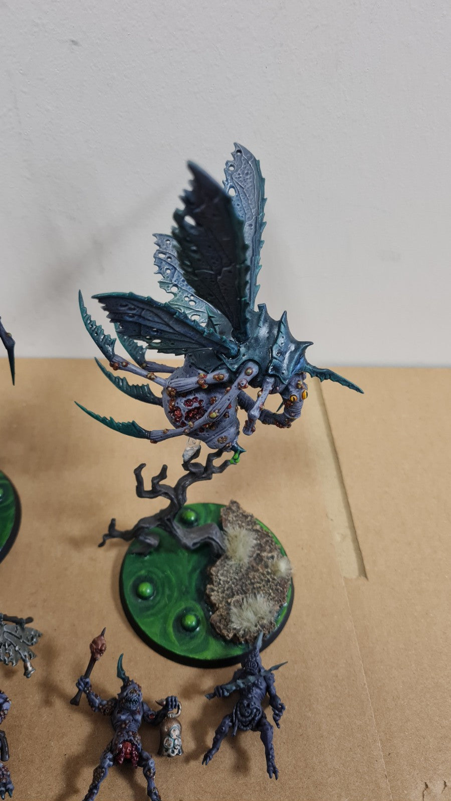 Warhammer Aos Maggotkin Of Nurgle Plague Drones Well Painted