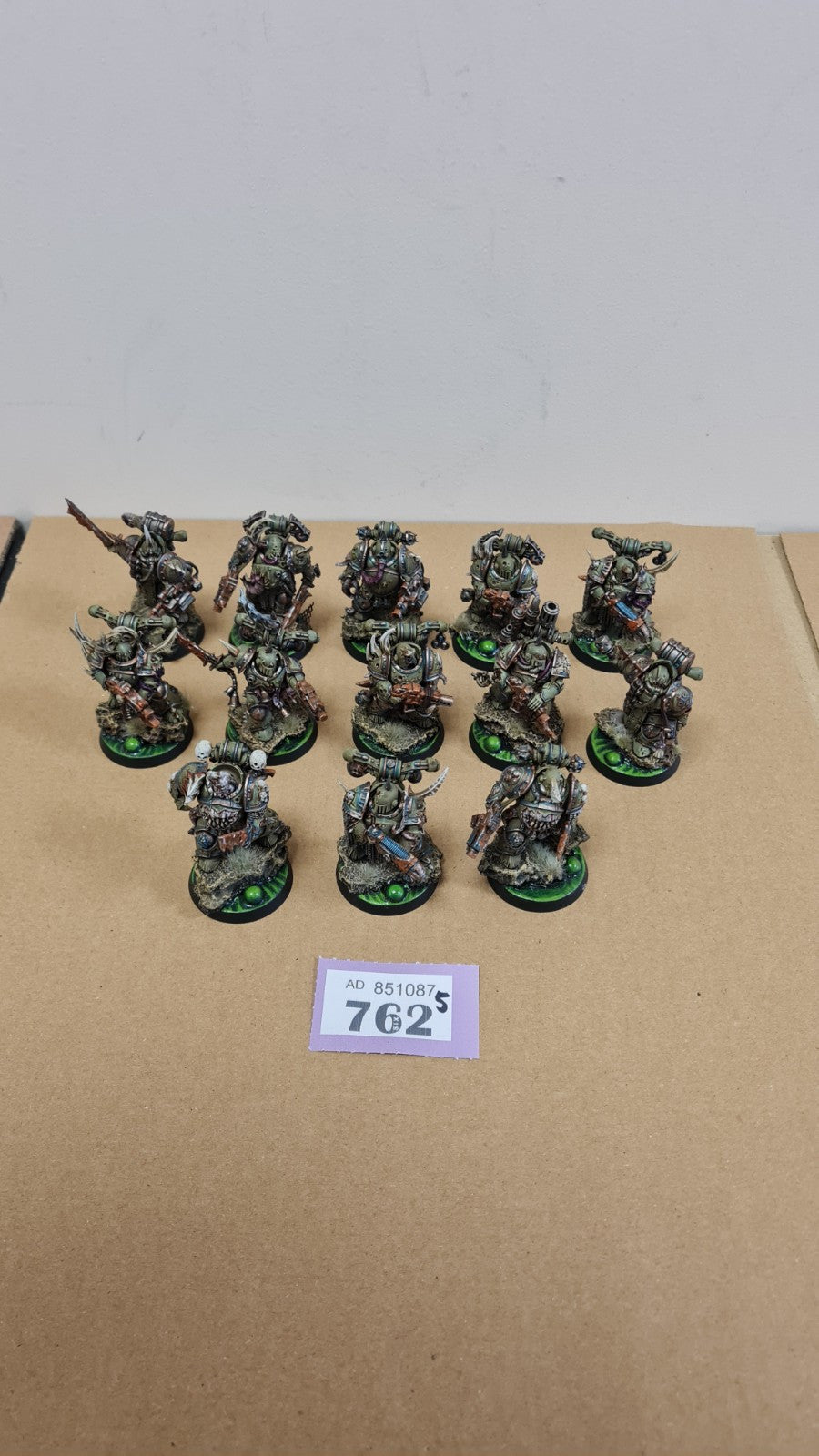 Warhammer 40k Death Guard Plague Marines X 13 Well Painted