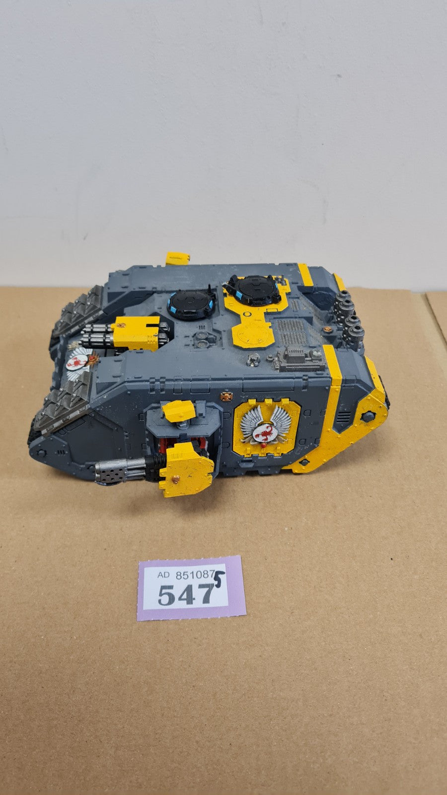 Warhammer 40k Space Marine Land Raider Redeemer With Red Scorpion Doors