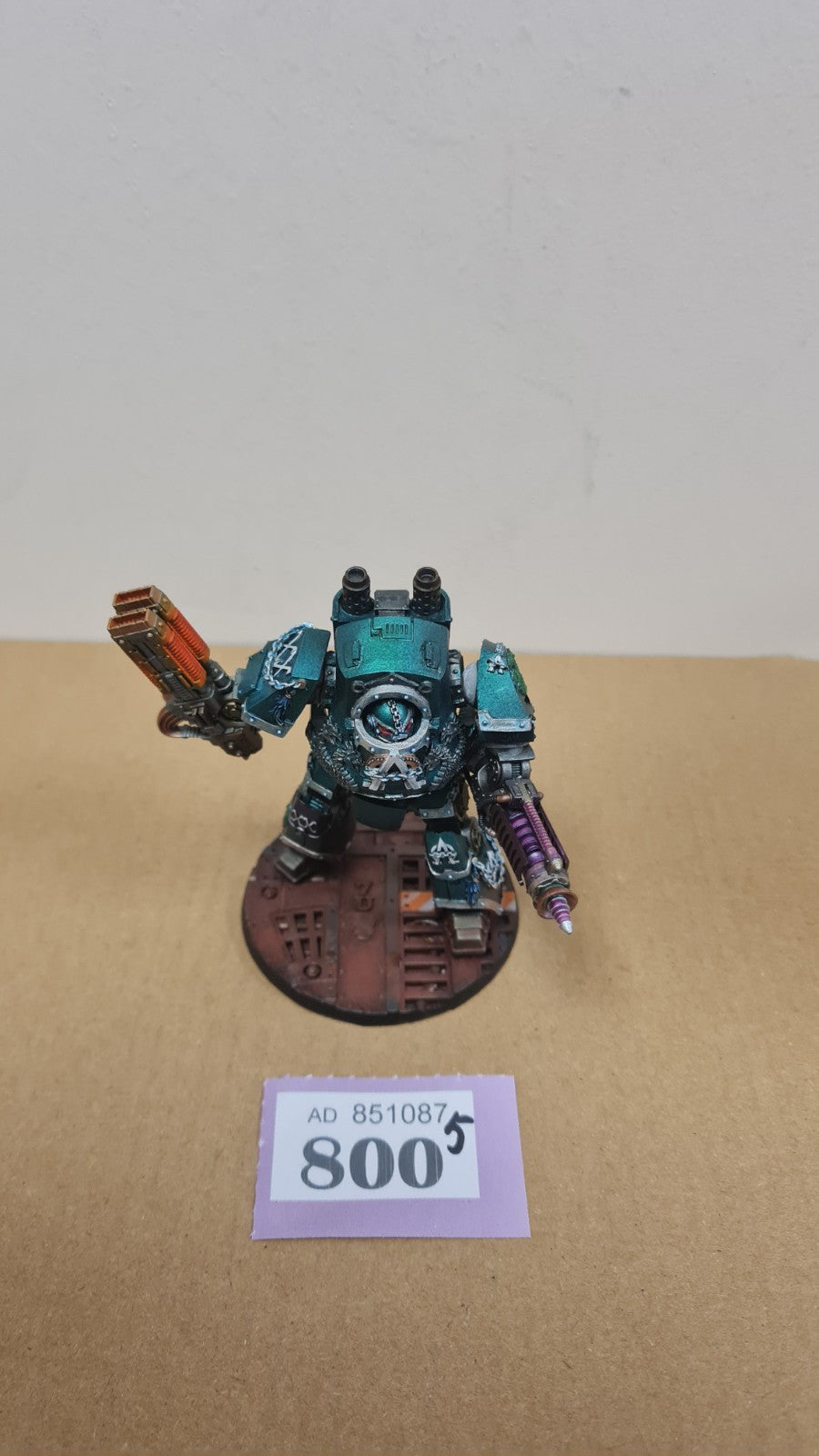 Warhammer Forgeworld Alpha Legion Contemptor Dreadnought Well Painted