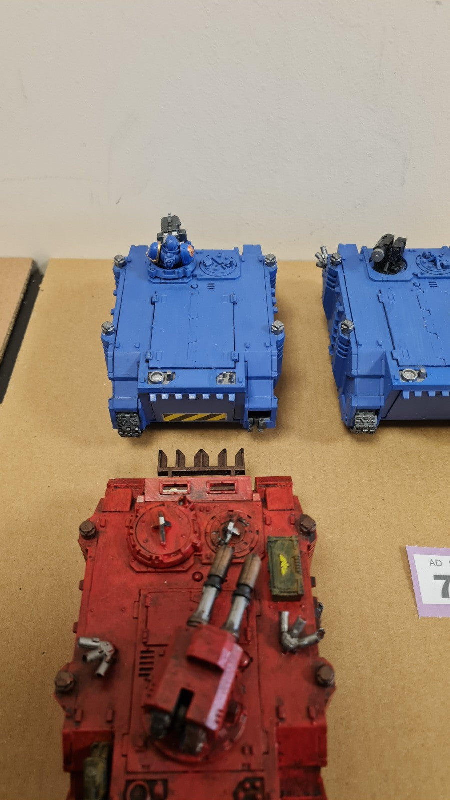 Warhammer 40k Space Marine Rhino X 2 Razorback X 1