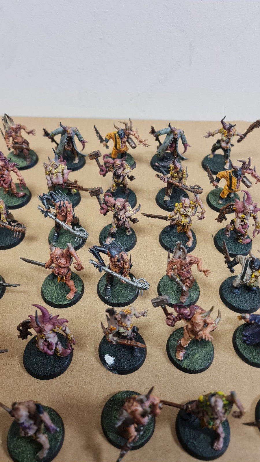 Warhammer 40k Death Guard Pox Walkers X 40 Nicely Painted