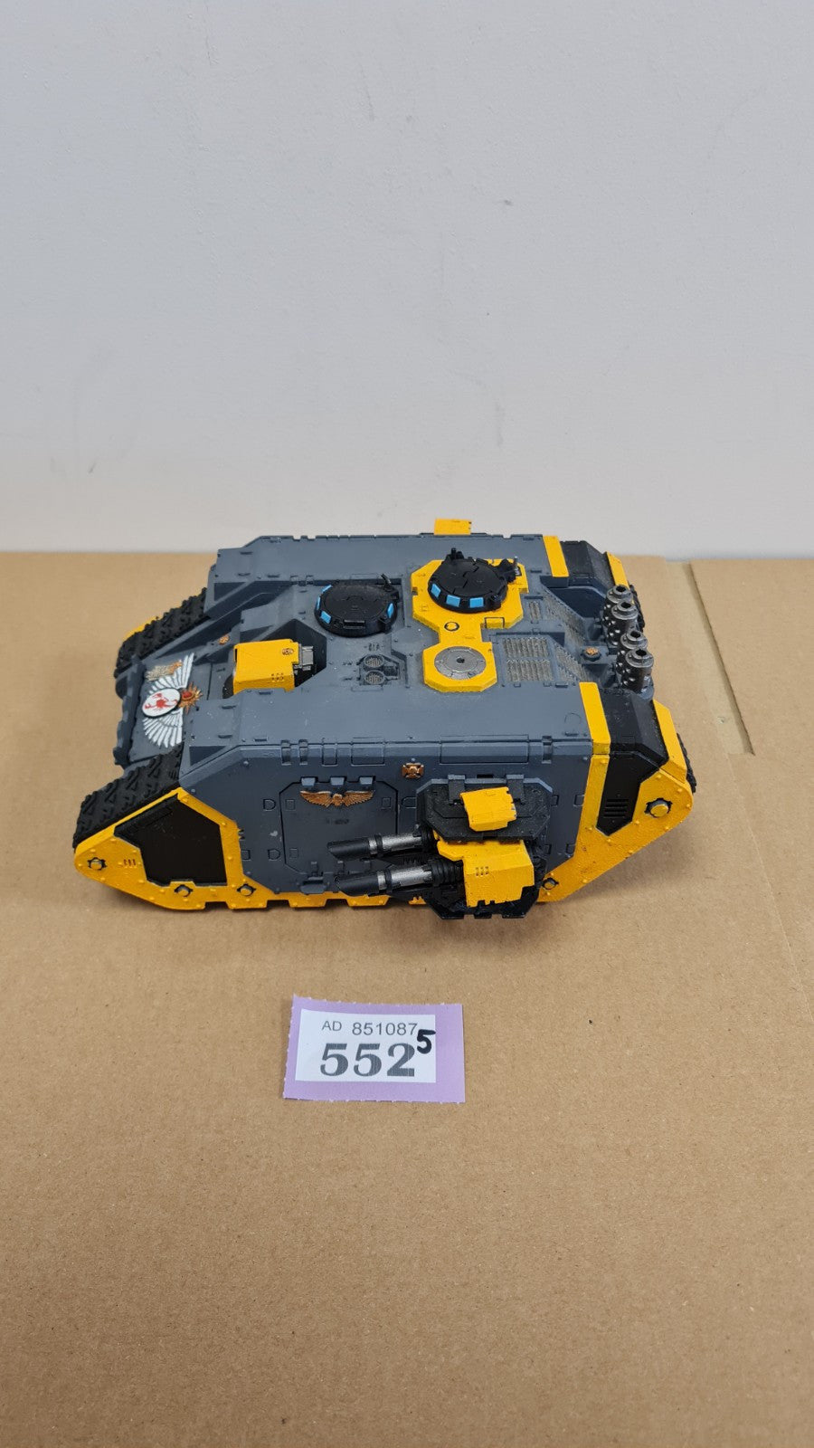 Warhammer 40k Space Marine Land Raider With Red Scorpion Door