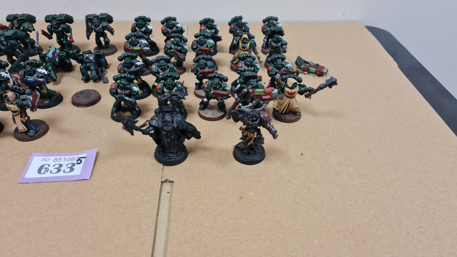 Warhammer 40k Space Marine Dark Angel Army