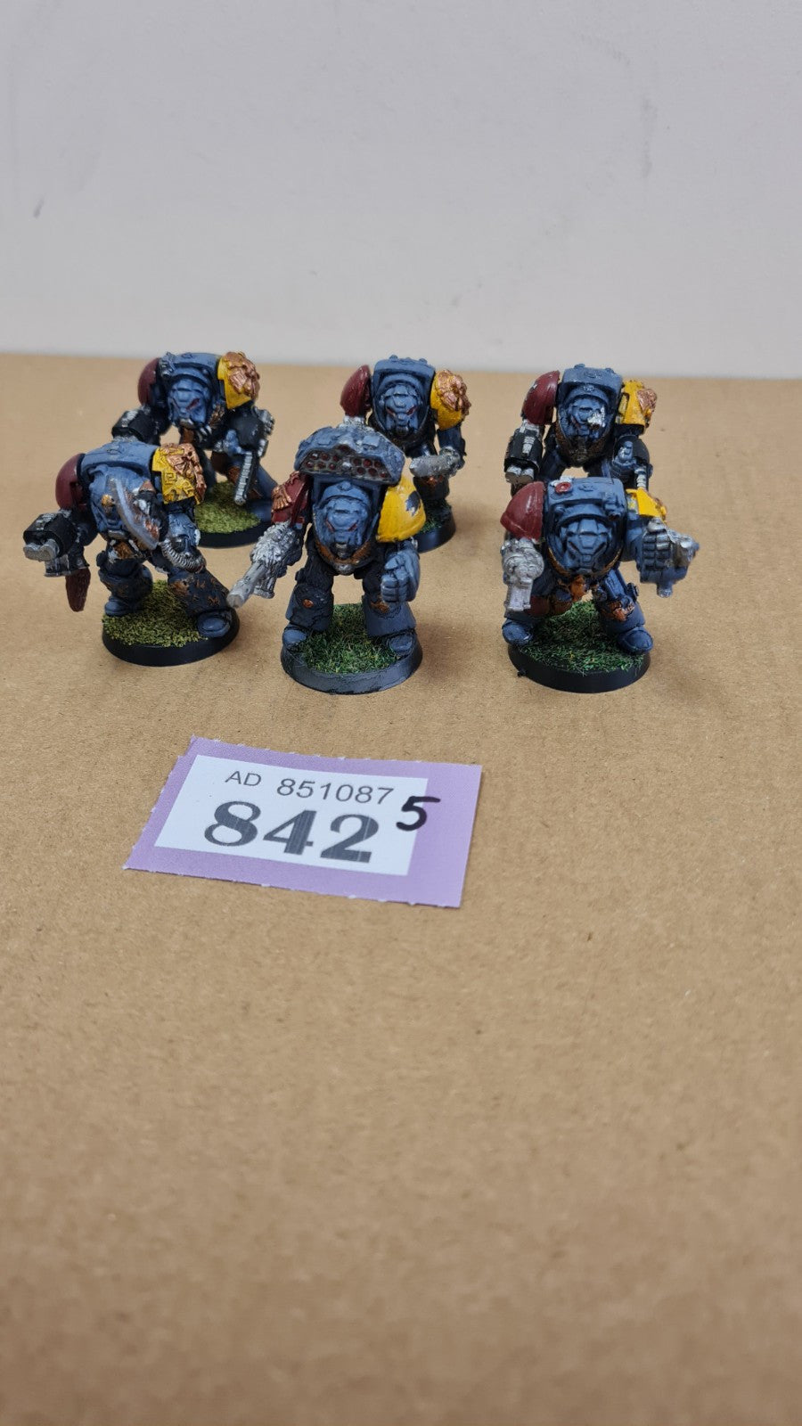 Warhammer 40k Space Marine Space Wolf Terminators X 6