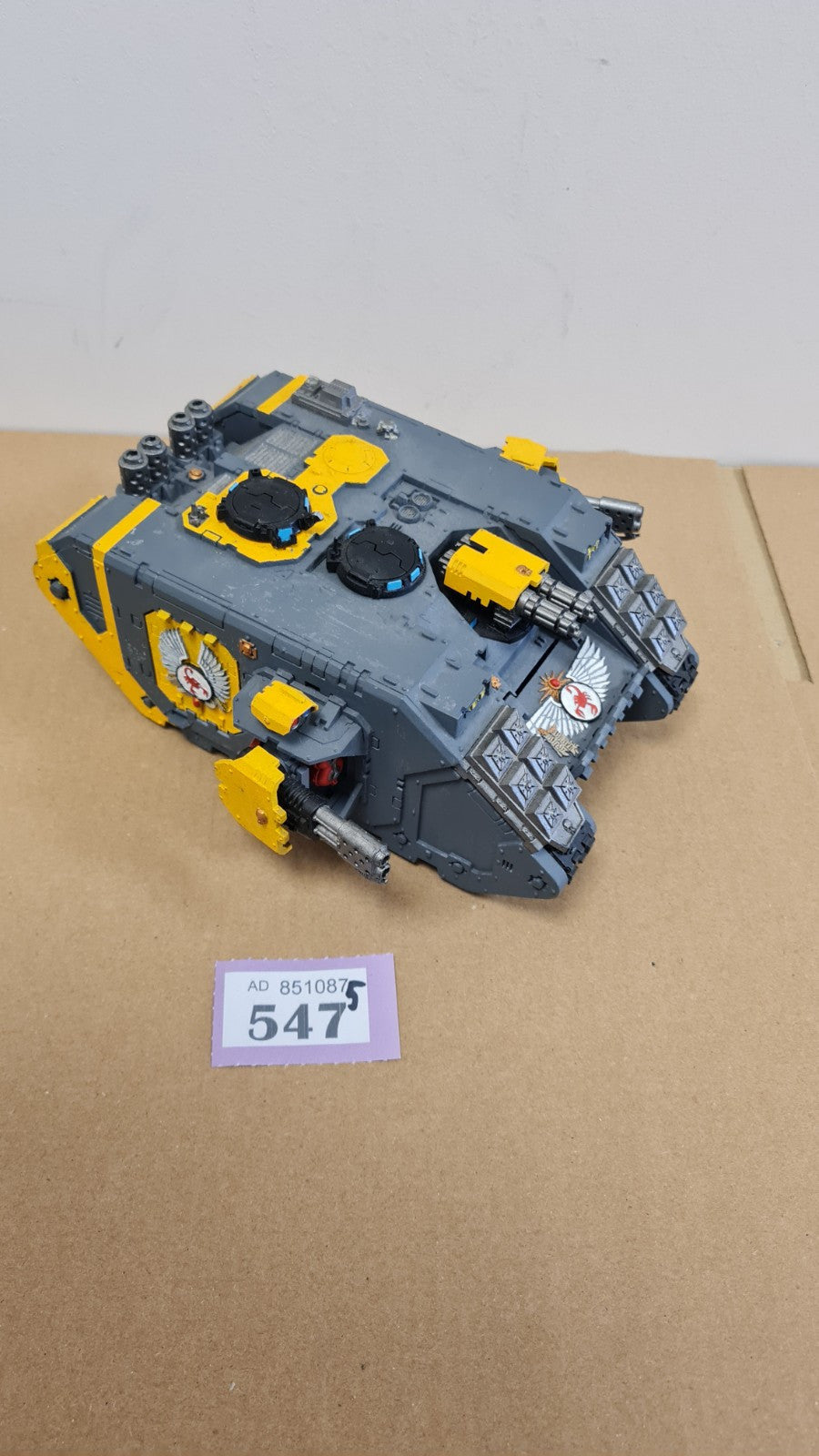 Warhammer 40k Space Marine Land Raider Redeemer With Red Scorpion Doors