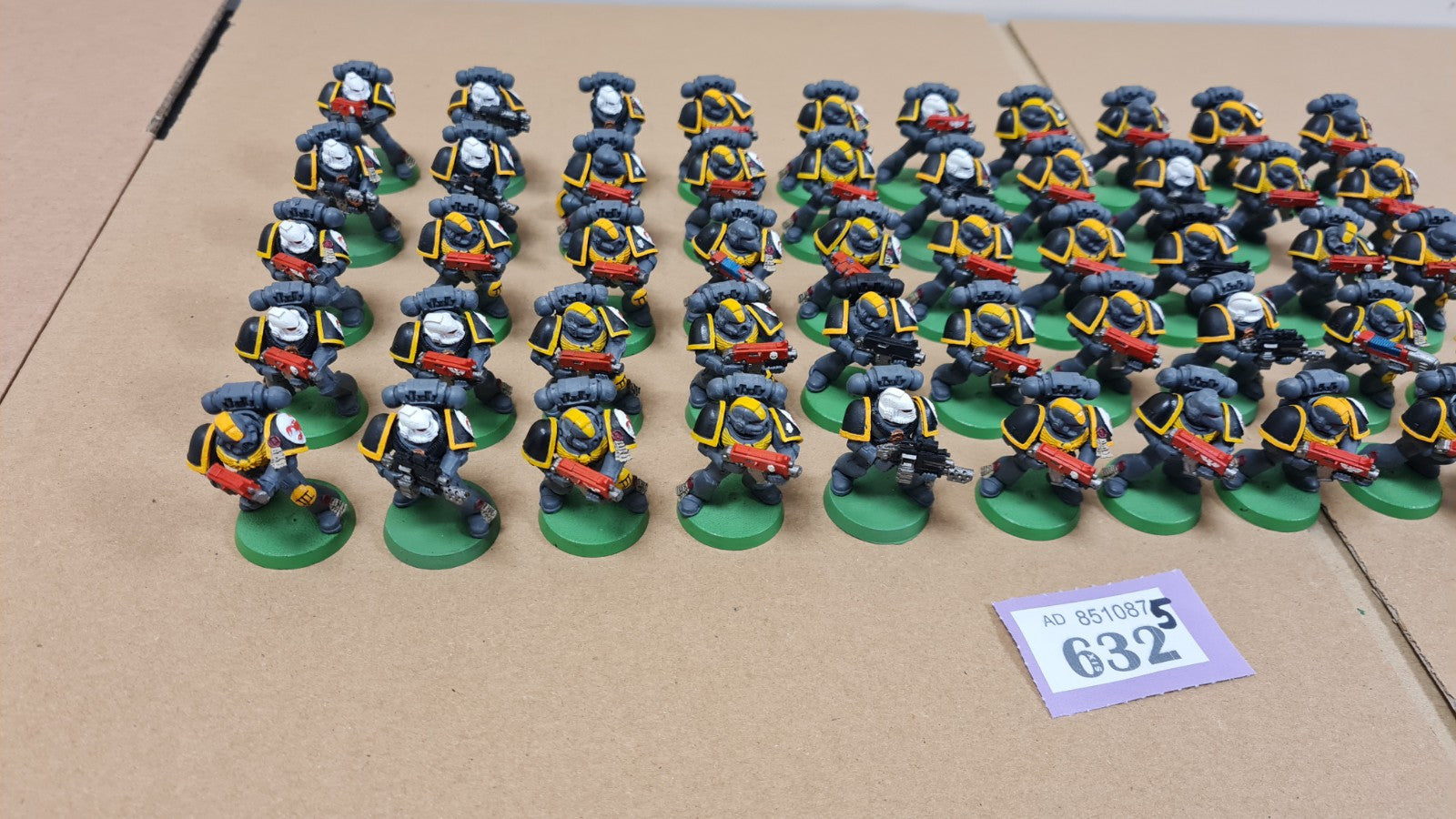 Warhammer 40k Space Marine Red Scorpions Tactical Marines X 50