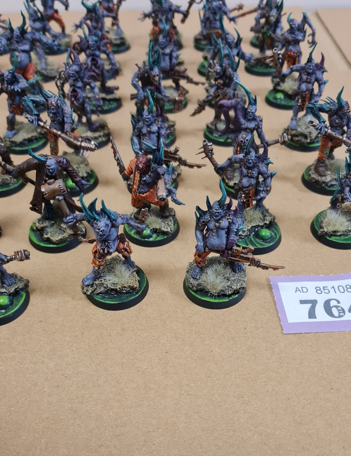 Warhammer 40k Death Guard Pox Walkers X 40 Nicely Painted