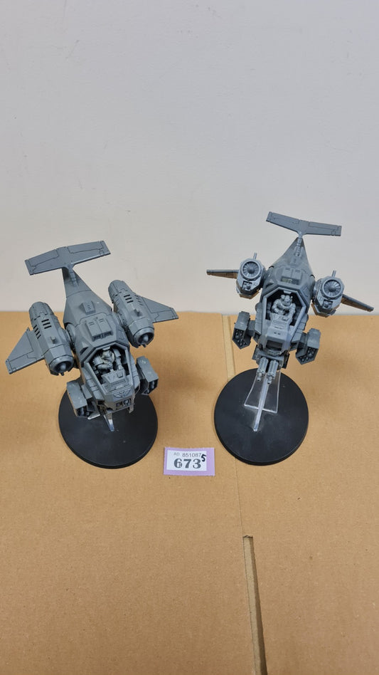 Warhammer 40k Space Marine Stormtalon Gunship X 2