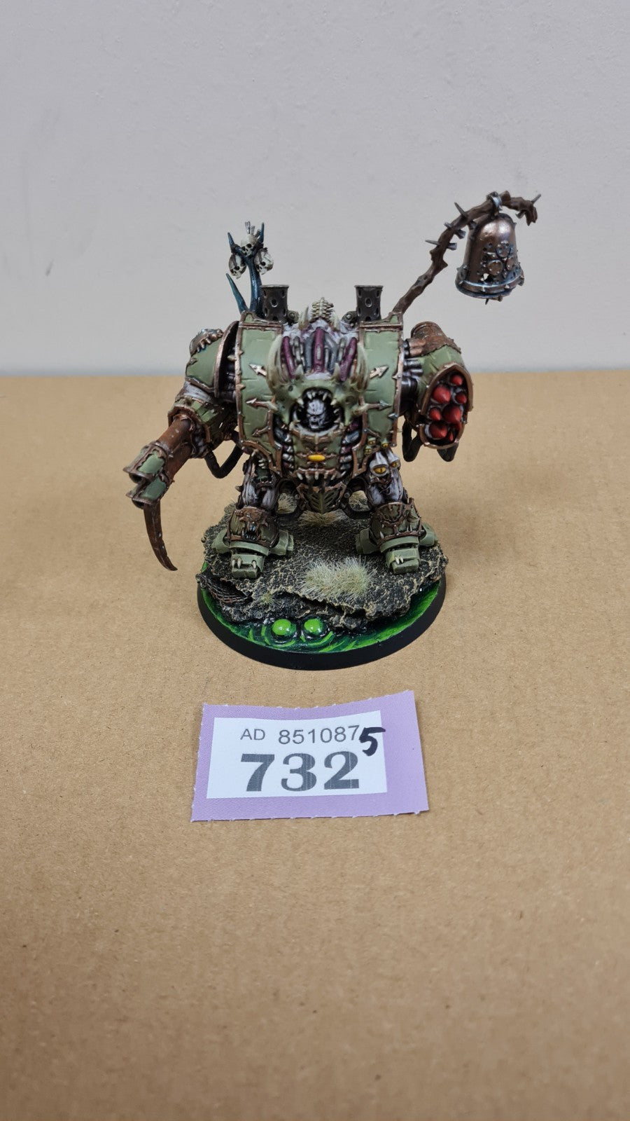 Warhammer 40k Death Guard Hellbrute Well Painted