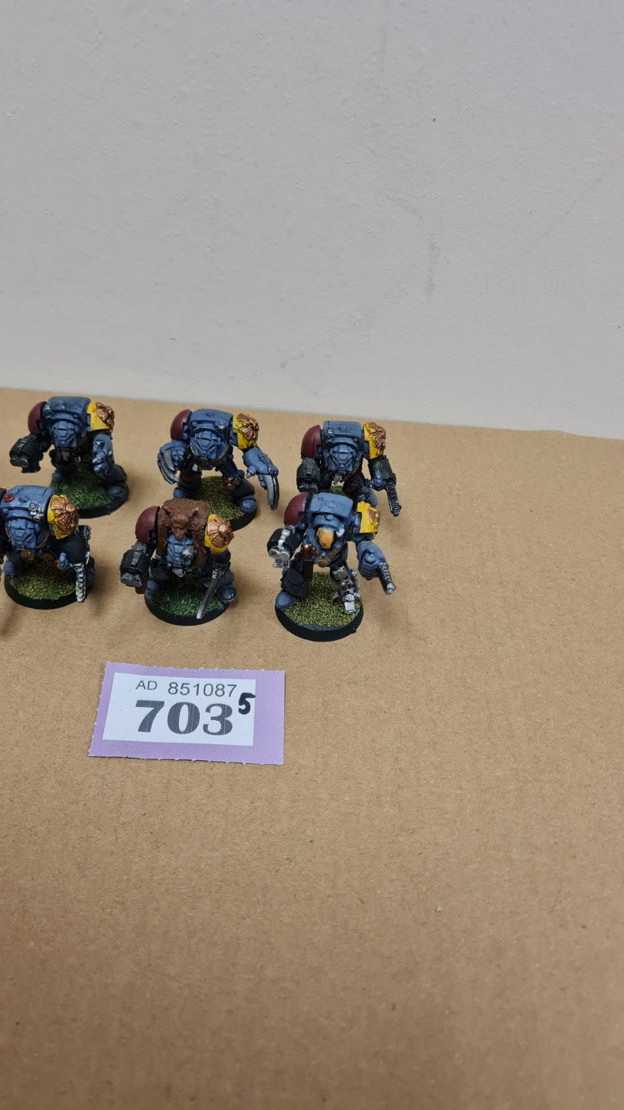 Warhammer 40k Space Marine Space Wolf Terminators X 6