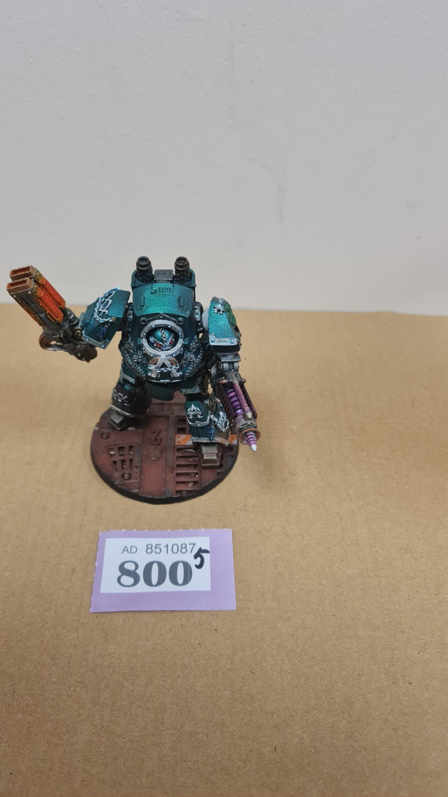 Warhammer Forgeworld Alpha Legion Contemptor Dreadnought Well Painted