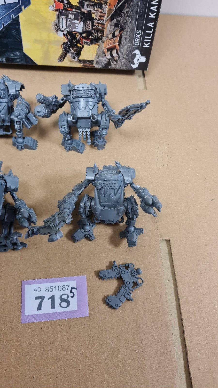 Warhammer 40k Ork Killa kans X 6