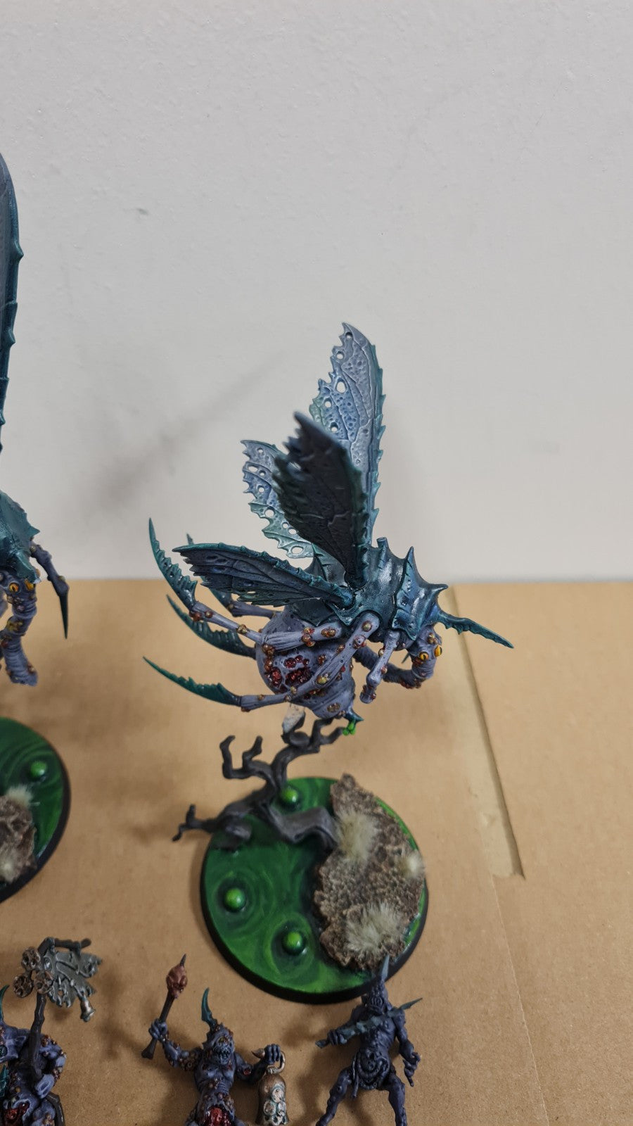 Warhammer Aos Maggotkin Of Nurgle Plague Drones Well Painted