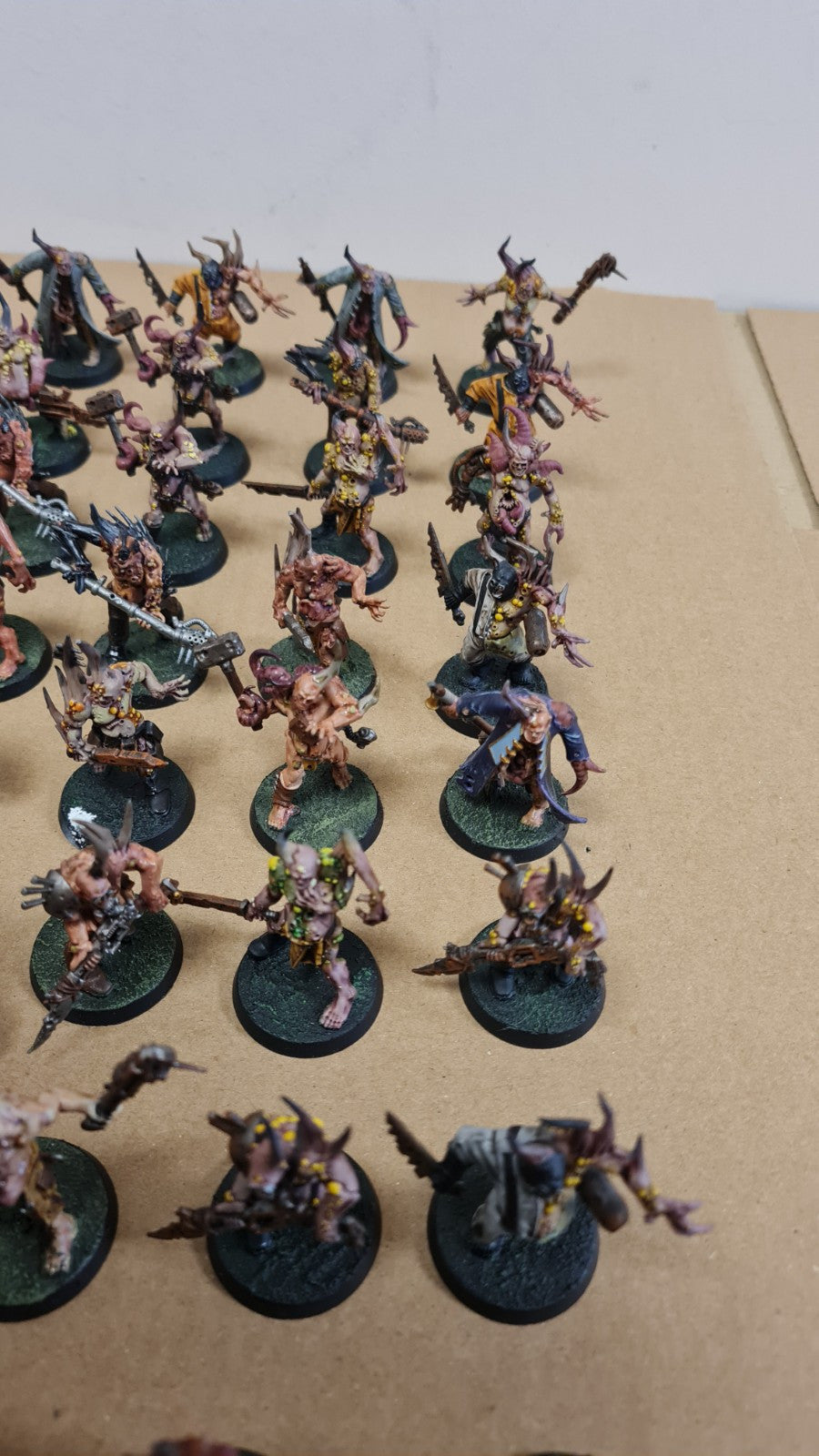 Warhammer 40k Death Guard Pox Walkers X 40 Nicely Painted