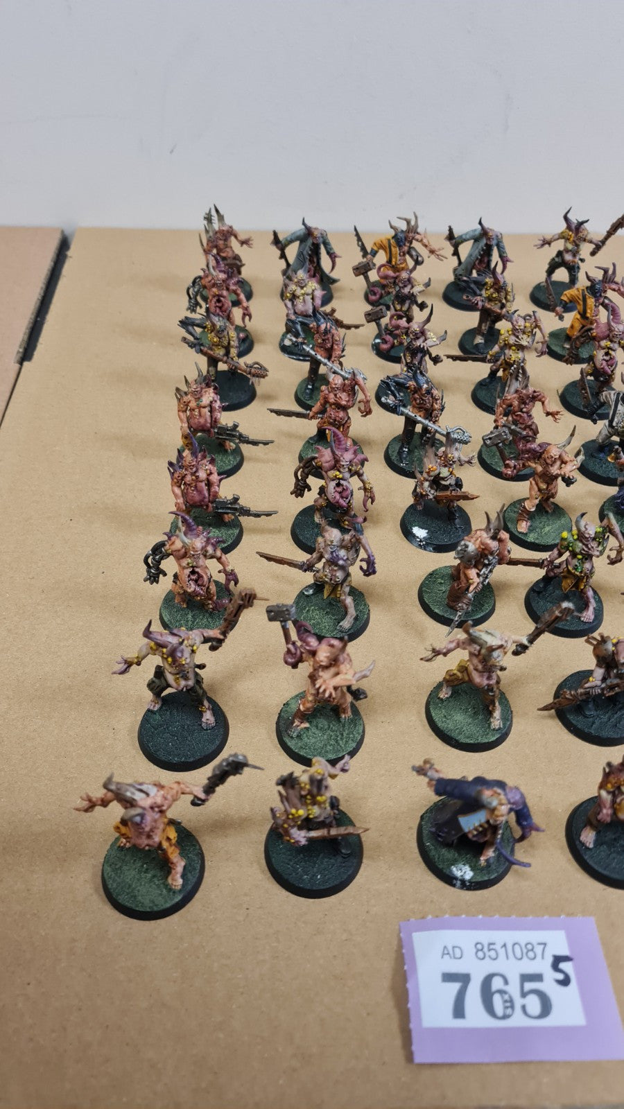 Warhammer 40k Death Guard Pox Walkers X 40 Nicely Painted