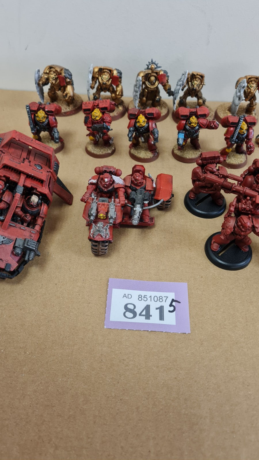 Warhammer 40k Space Marine Blood Angel Army