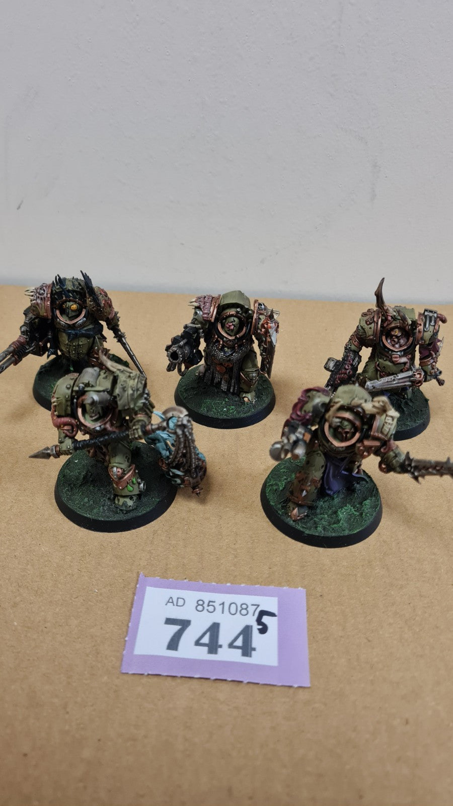 Warhammer 40k Death Guard Blightlord Terminators Well Painted