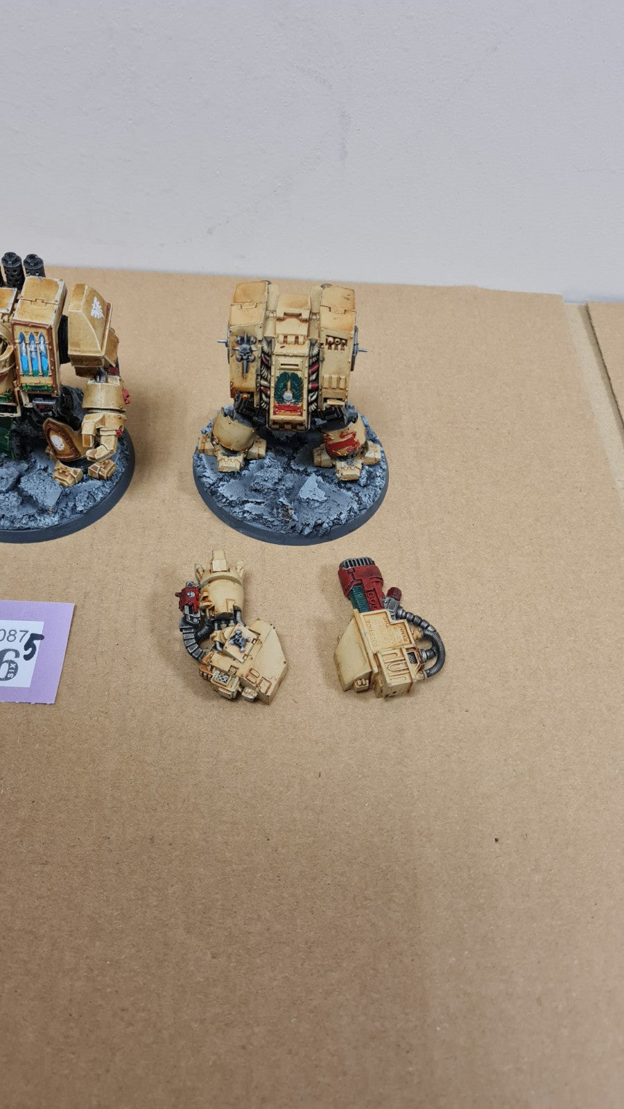 Warhammer 40k Space Marine Dark Angel Dreadnoughts X 2