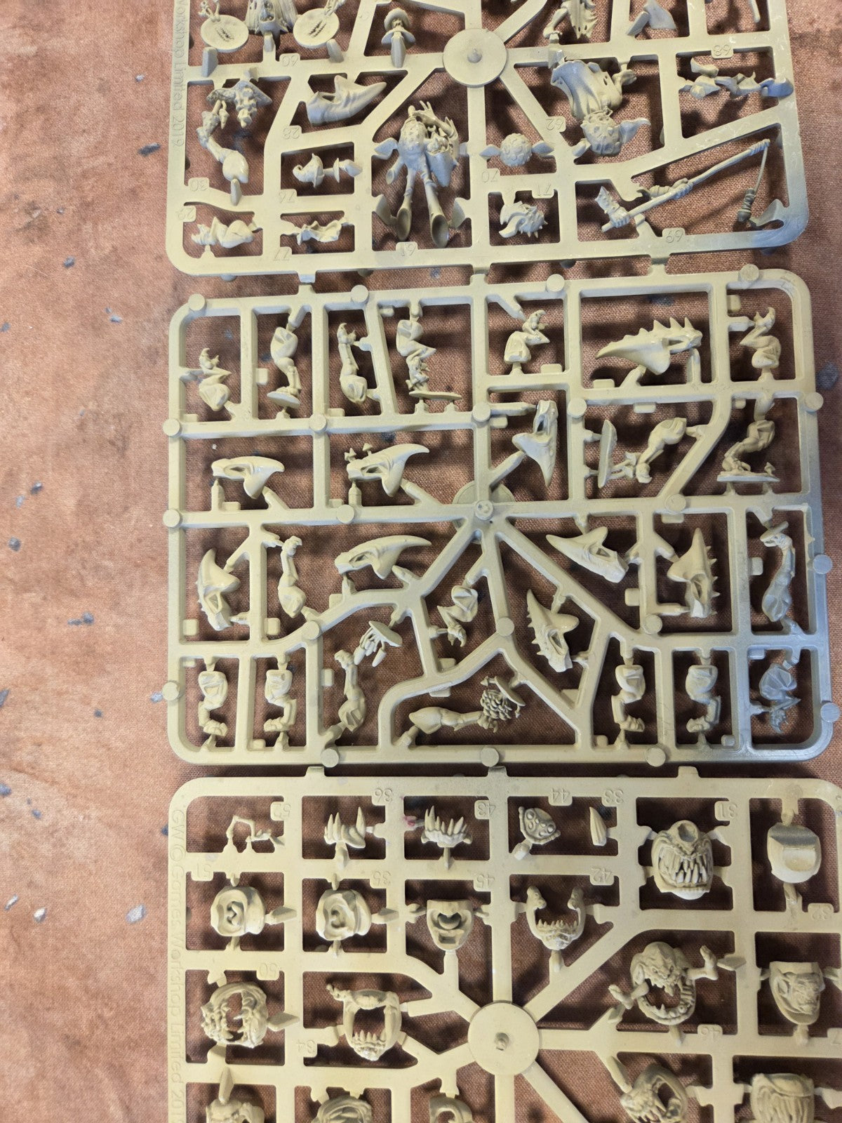 Warhammer Aos Gloomspite Gitz Squig Herd New On Sprue