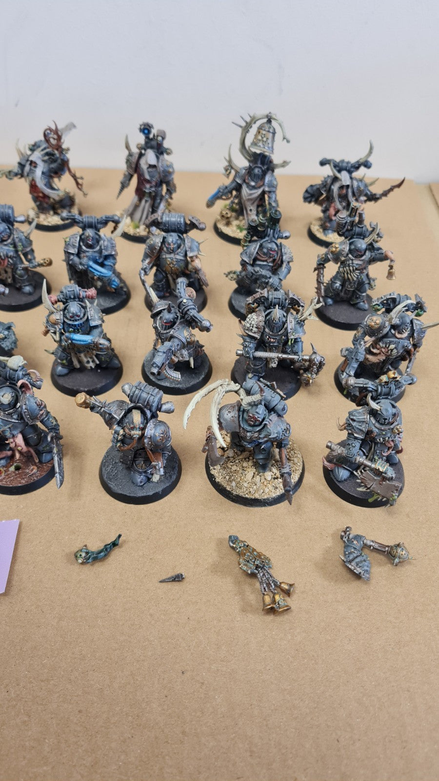 Warhammer 40k Death Guard Army Well Painted