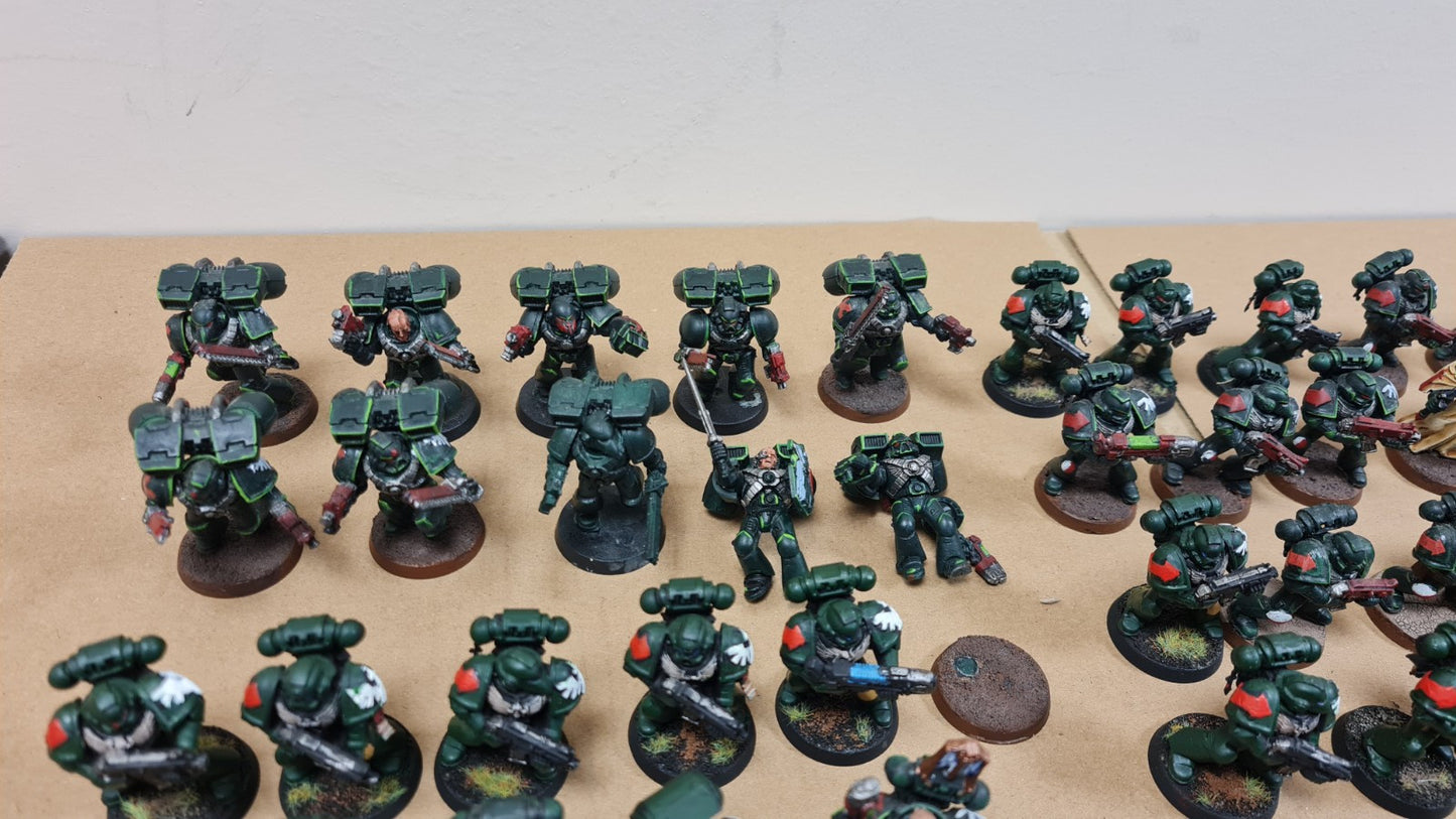 Warhammer 40k Space Marine Dark Angel Army