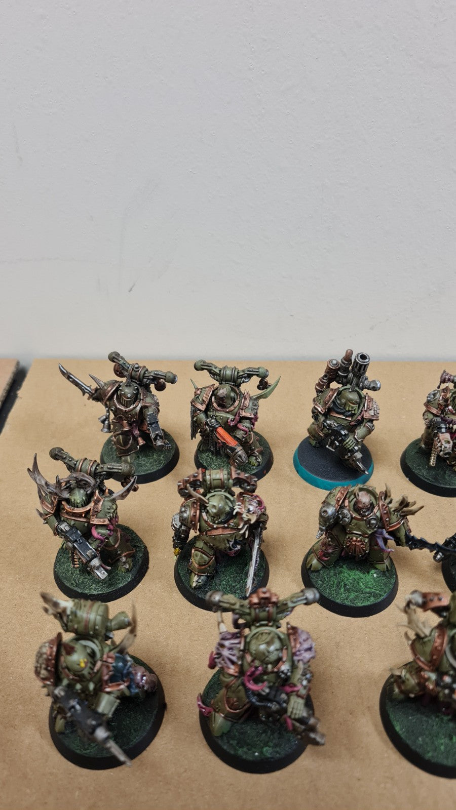 Warhammer 40k Death Guard Plague Marines X 13 Well Painted