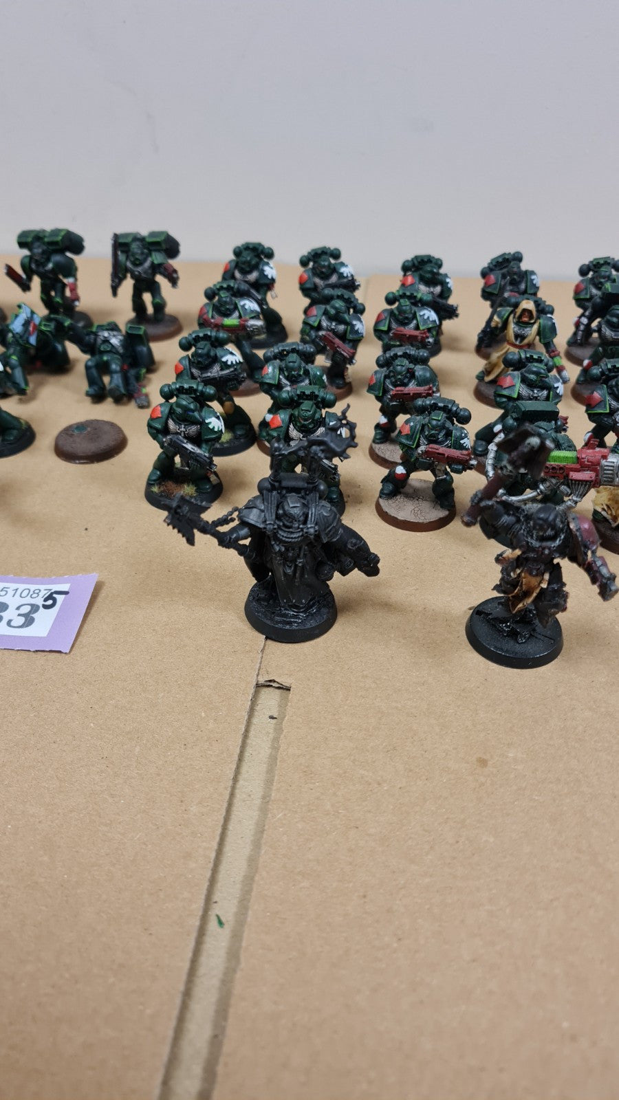 Warhammer 40k Space Marine Dark Angel Army