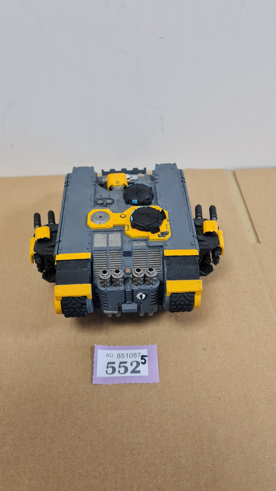 Warhammer 40k Space Marine Land Raider With Red Scorpion Door