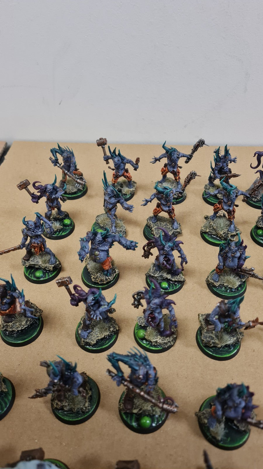 Warhammer 40k Death Guard Pox Walkers X 40 Nicely Painted