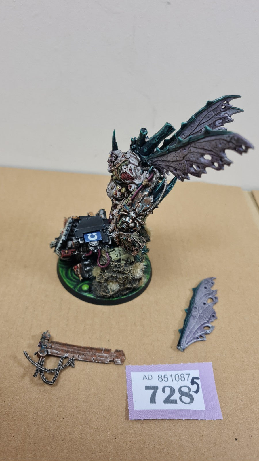 Warhammer 40k Nurgle Daemon Prince Well Painted