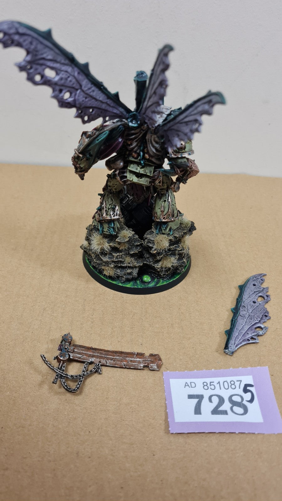 Warhammer 40k Nurgle Daemon Prince Well Painted