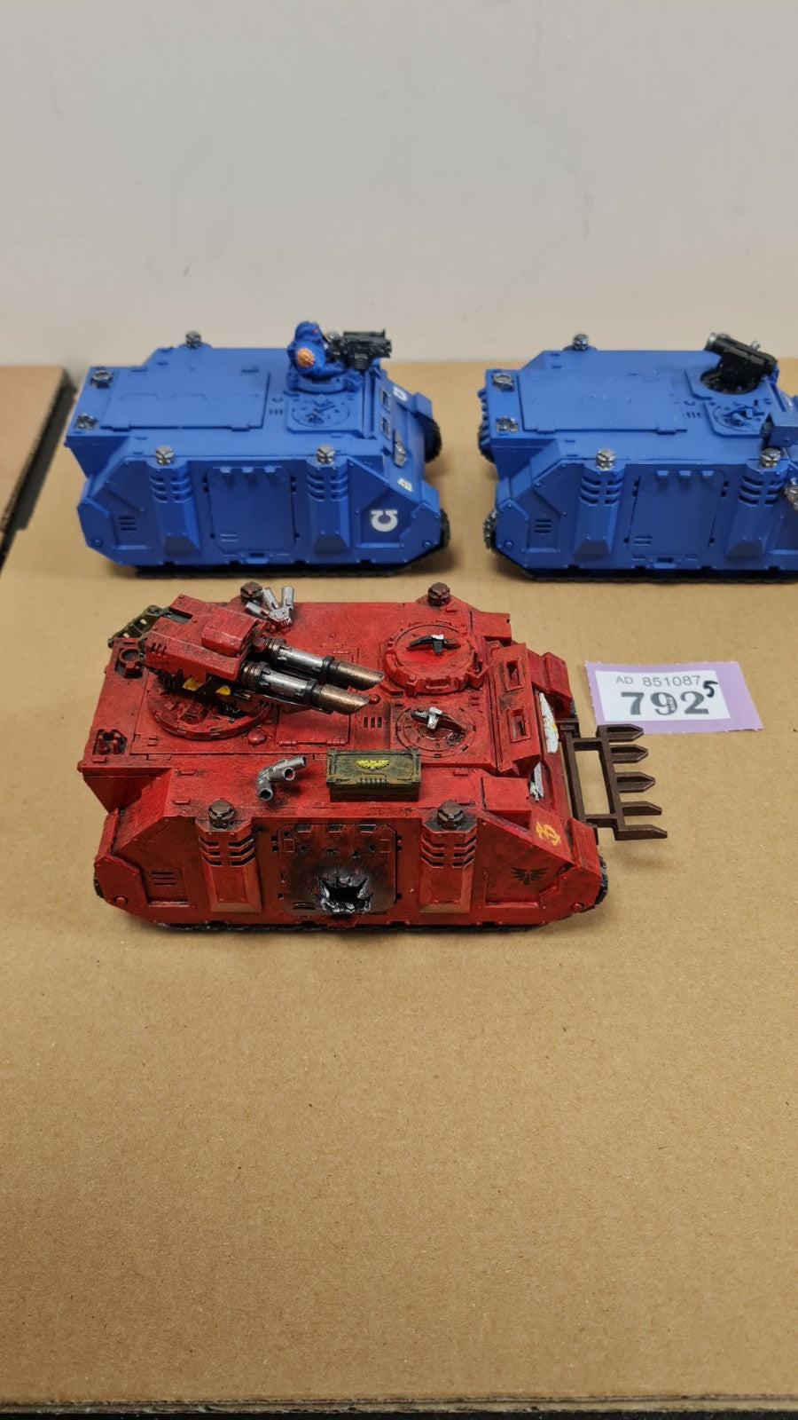 Warhammer 40k Space Marine Rhino X 2 Razorback X 1