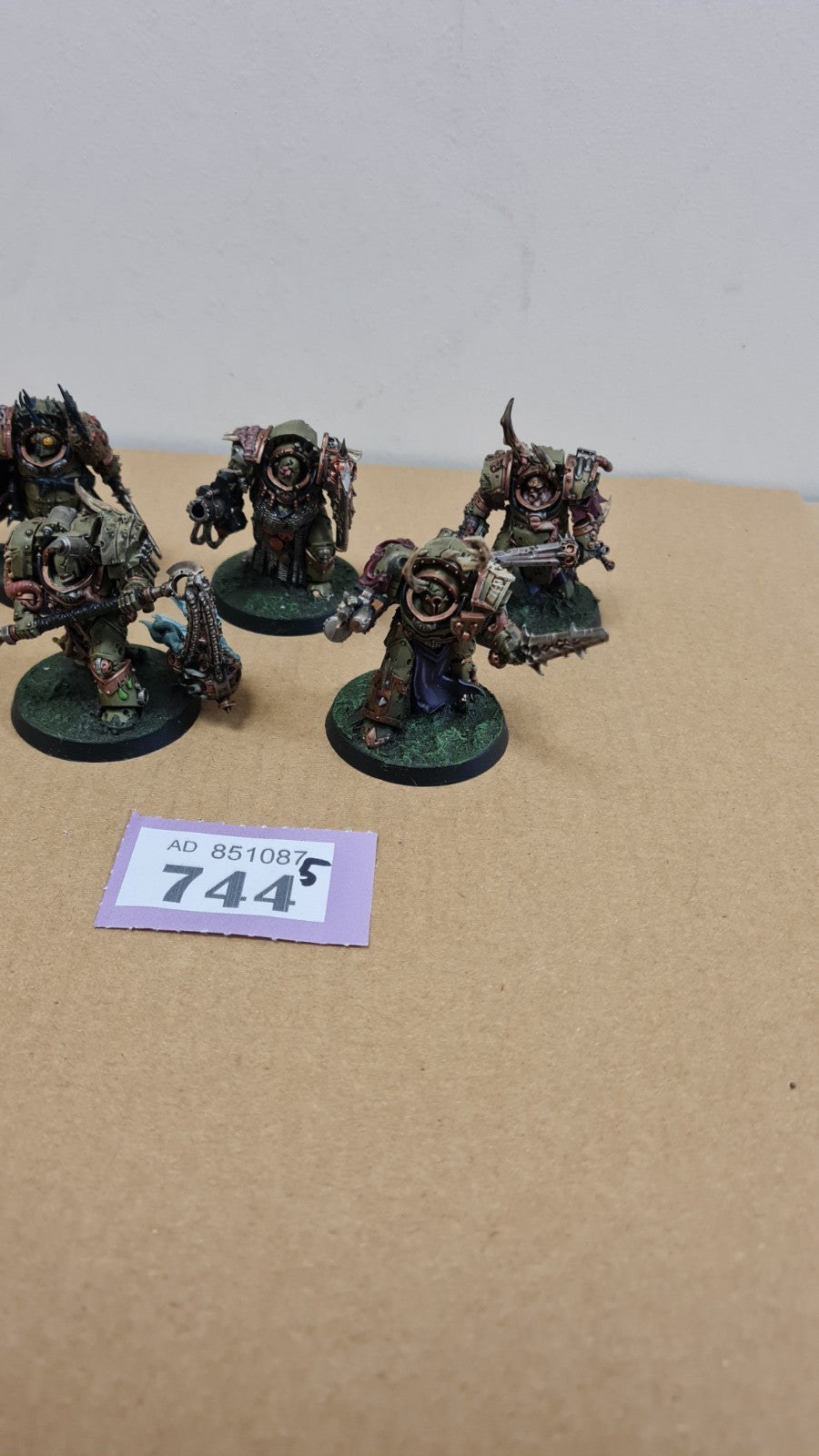 Warhammer 40k Death Guard Blightlord Terminators Well Painted