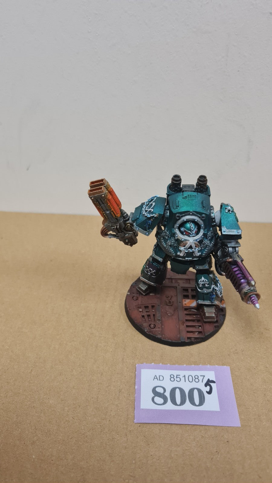 Warhammer Forgeworld Alpha Legion Contemptor Dreadnought Well Painted