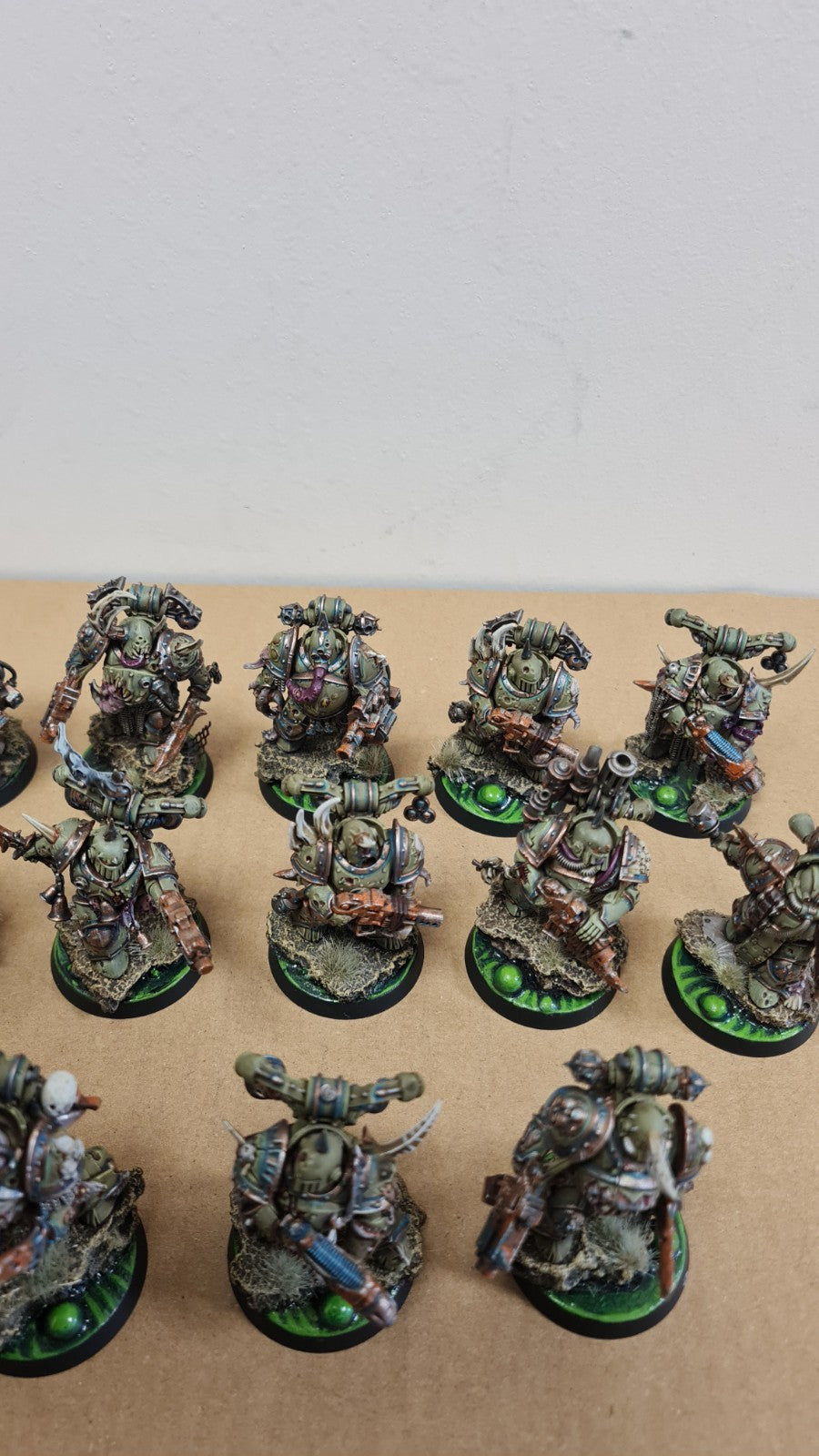 Warhammer 40k Death Guard Plague Marines X 13 Well Painted