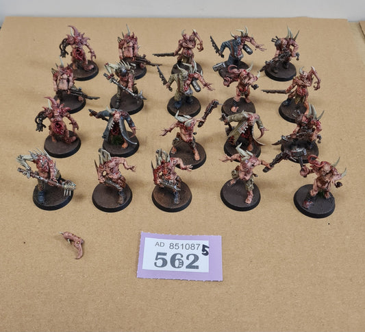 Warhammer Poxwalkers X 20 Nicely Painted