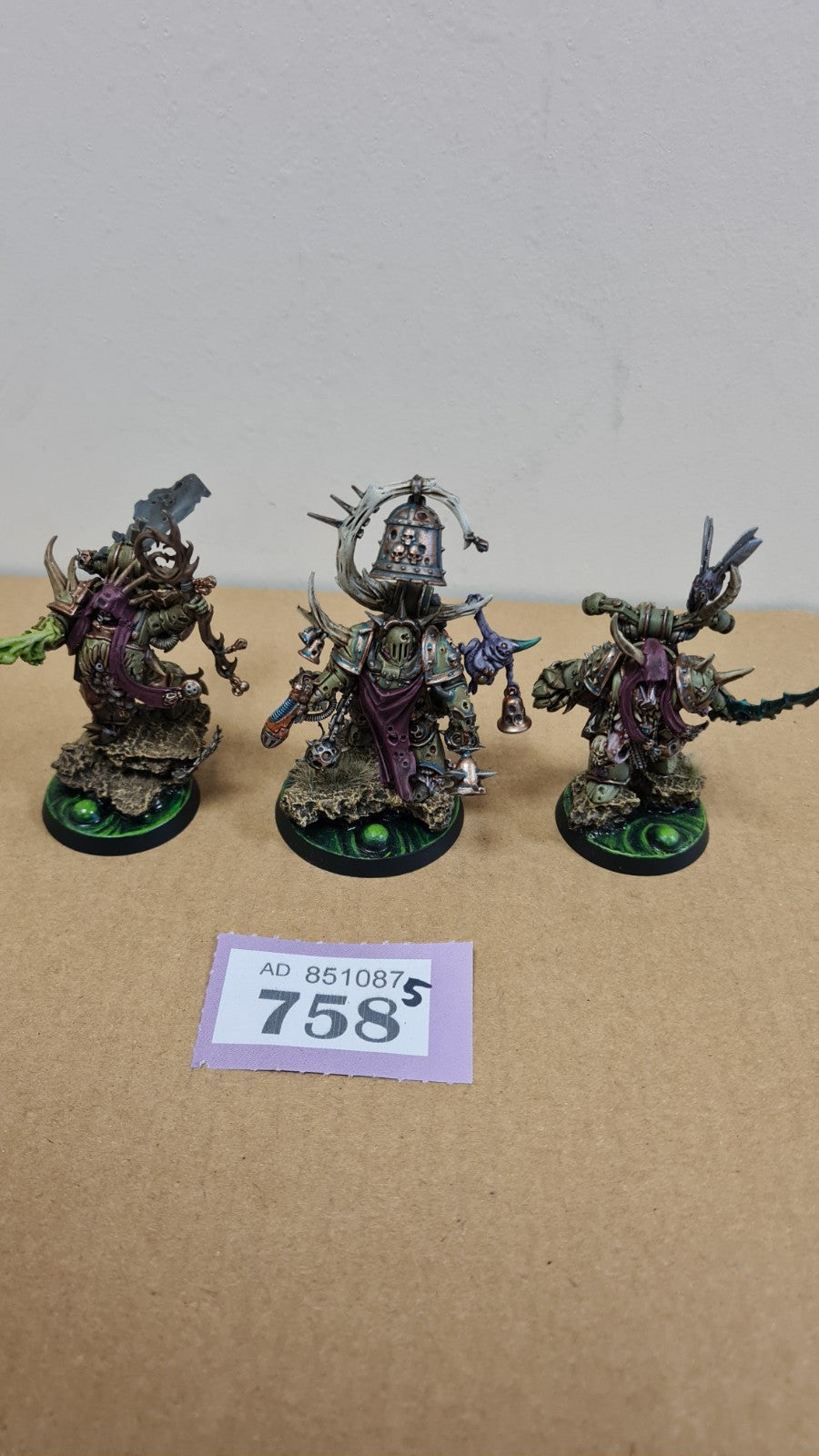 Warhammer 40k Death Guard Chosen Of Mortarion Well Painted