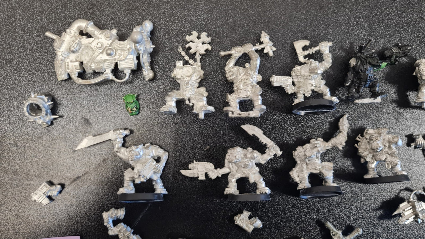 Warhammer 40k Ork Kommandos + Tank Bustas Metal